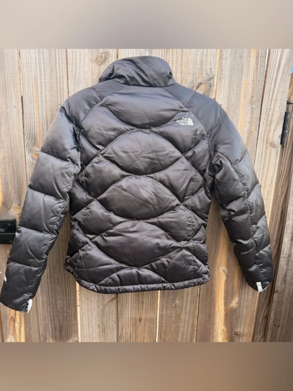The North Face Black Quilted Puffer coat. Size small - Picture 2 of 13